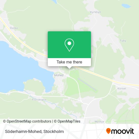 Söderhamn-Mohed map