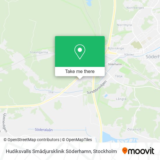 Hudiksvalls Smådjursklinik Söderhamn map