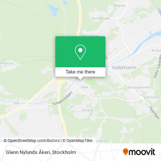 Glenn Nylunds Åkeri map