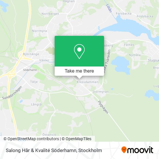 Salong Hår & Kvalité Söderhamn map