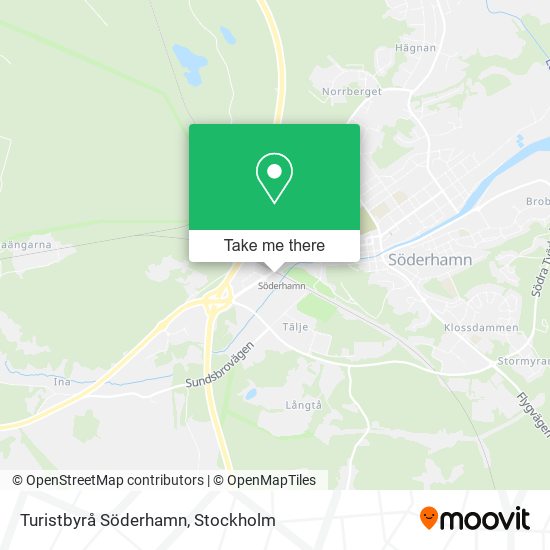 Turistbyrå Söderhamn map