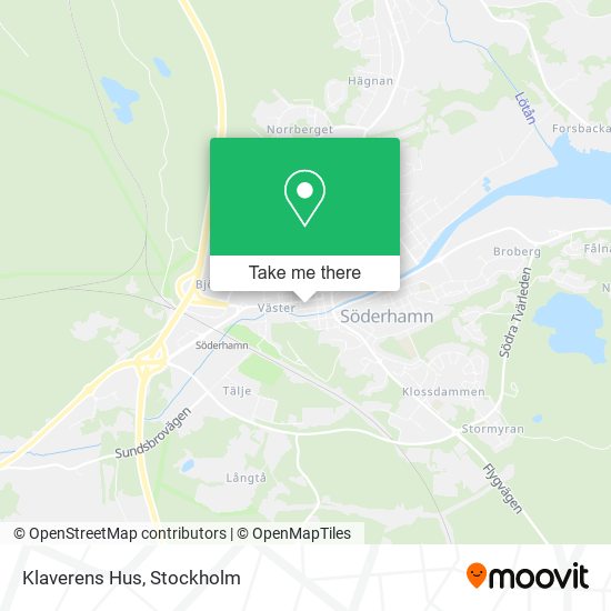 Klaverens Hus map