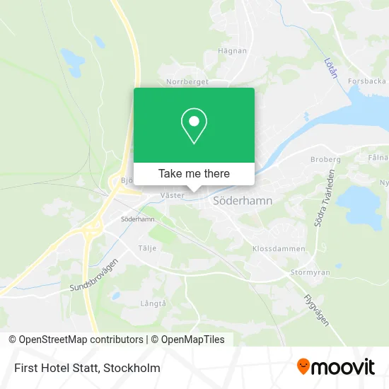 First Hotel Statt map