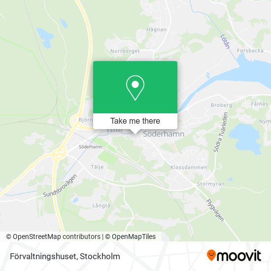 Förvaltningshuset map