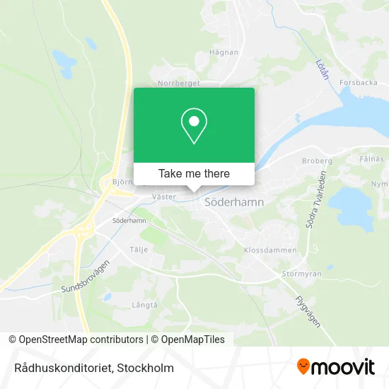 Rådhuskonditoriet map