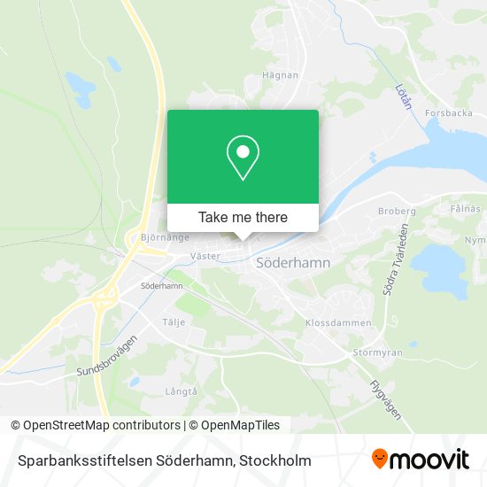 Sparbanksstiftelsen Söderhamn map