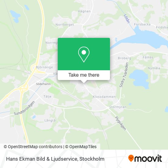 Hans Ekman Bild & Ljudservice map