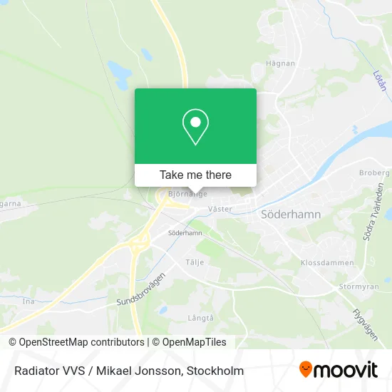 Radiator VVS / Mikael Jonsson map