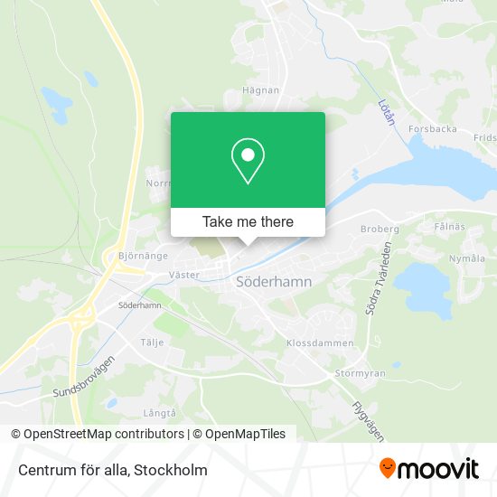 Centrum för alla map