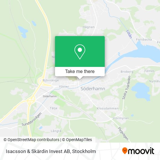 Isacsson & Skärdin Invest AB map