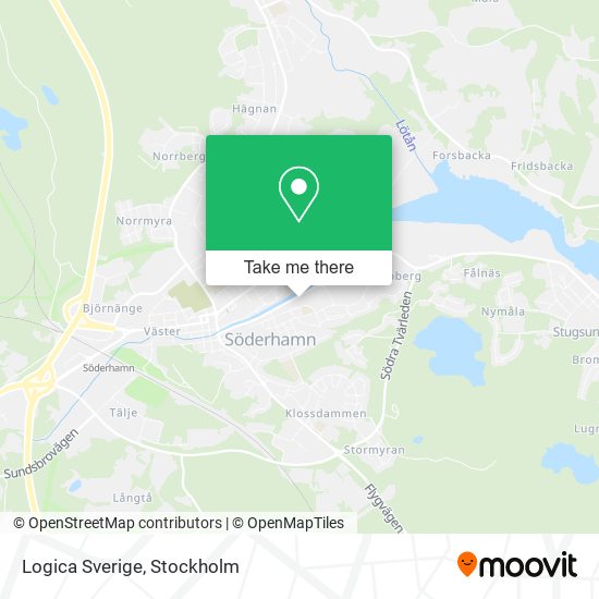 Logica Sverige map