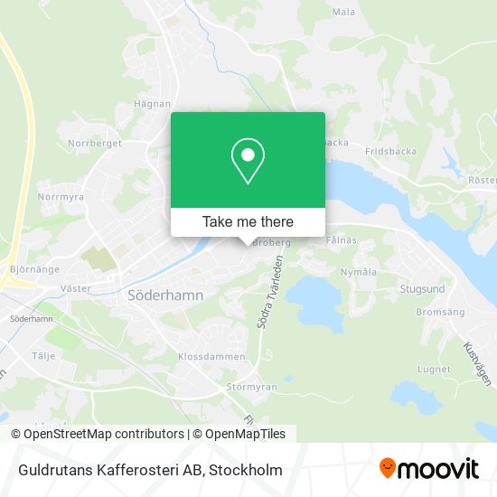 Guldrutans Kafferosteri AB map