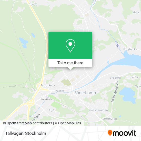 Tallvägen map