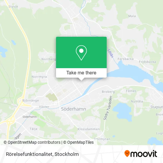 Rörelsefunktionalitet map