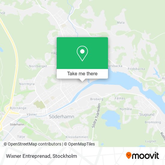 Wixner Entreprenad map