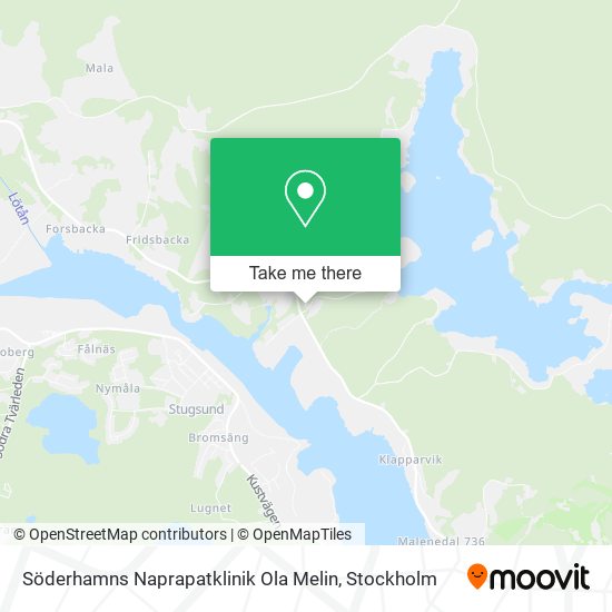 Söderhamns Naprapatklinik Ola Melin map