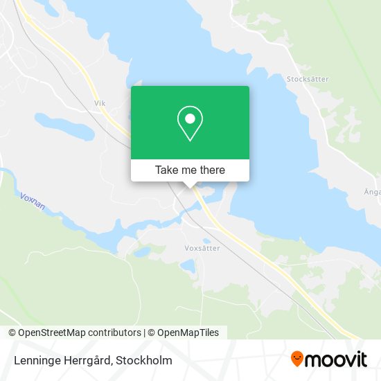 Lenninge Herrgård map