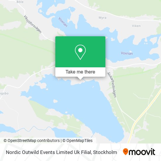 Nordic Outwild Events Limited Uk Filial map
