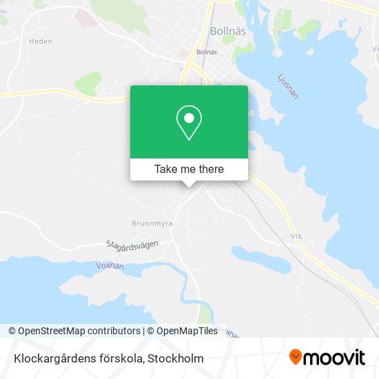 Klockargårdens förskola map