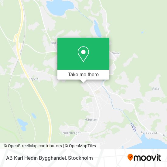 AB Karl Hedin Bygghandel map