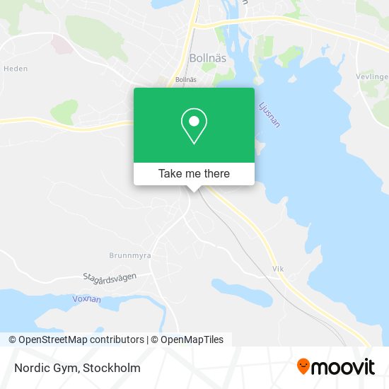 Nordic Gym map