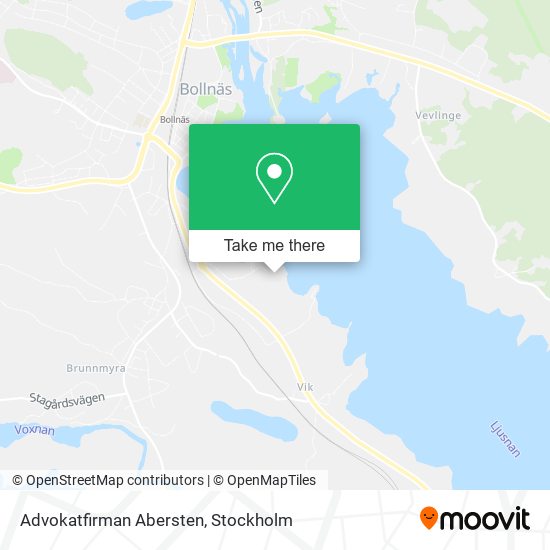 Advokatfirman Abersten map
