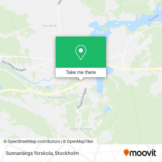 Sunnanängs förskola map