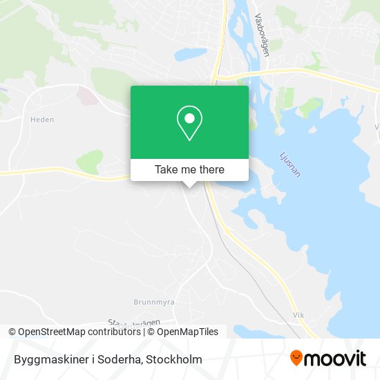 Byggmaskiner i Soderha map