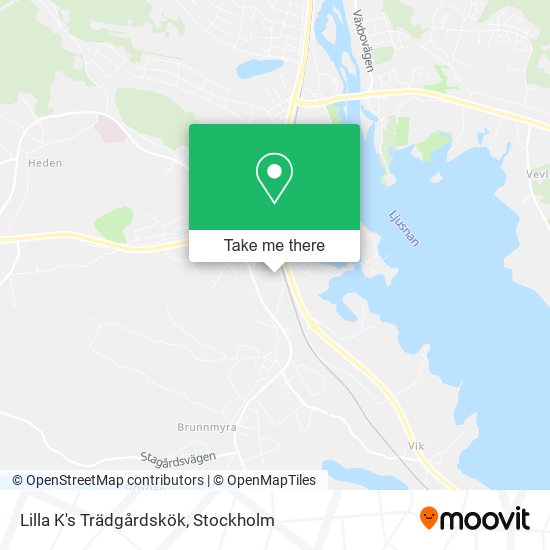 Lilla K's Trädgårdskök map