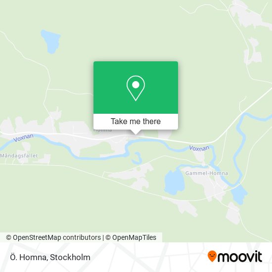 Ö. Homna map