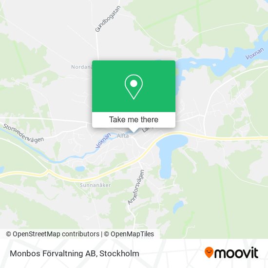 Monbos Förvaltning AB map