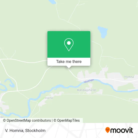V. Homna map