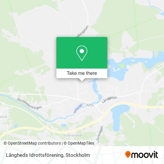 Långheds Idrottsförening map