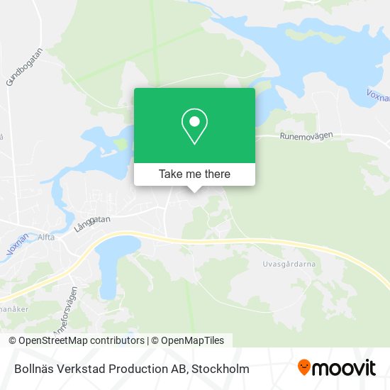 Bollnäs Verkstad Production AB map