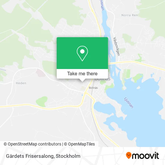 Gärdets Frisersalong map