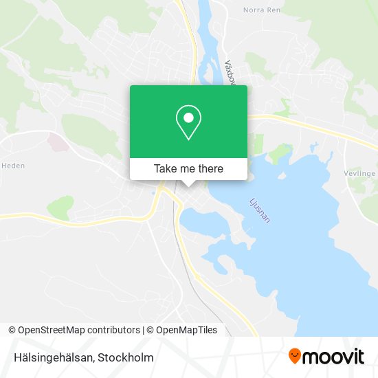 Hälsingehälsan map