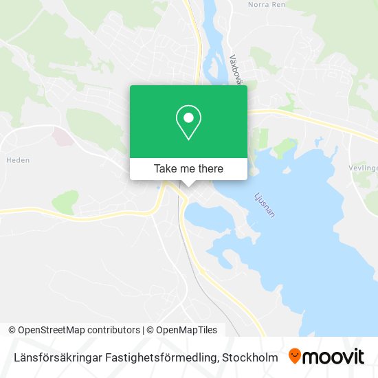 Länsförsäkringar Fastighetsförmedling map