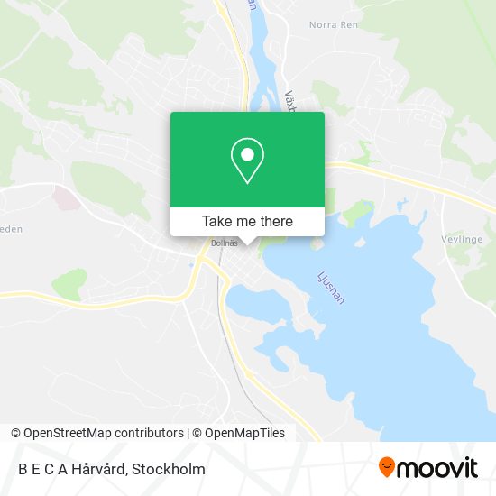 B E C A Hårvård map