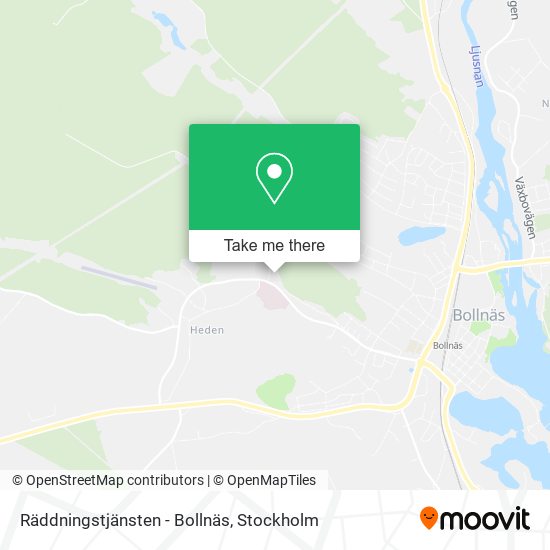 Räddningstjänsten - Bollnäs map
