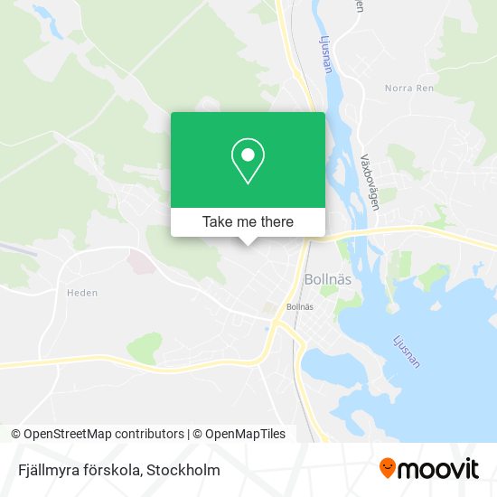 Fjällmyra förskola map