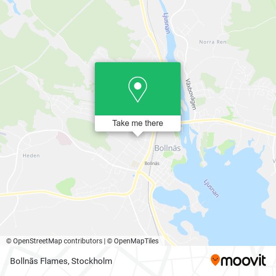 Bollnãs Flames map