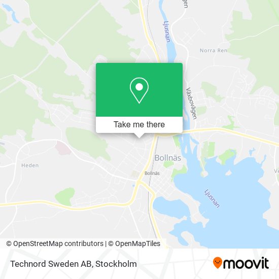 Technord Sweden AB map