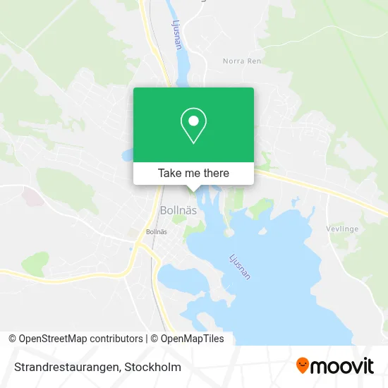 Strandrestaurangen map
