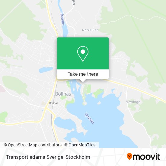 Transportledarna Sverige map