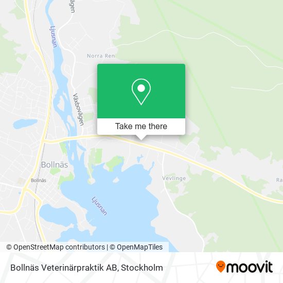 Bollnäs Veterinärpraktik AB map