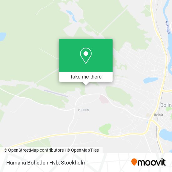 Humana Boheden Hvb map