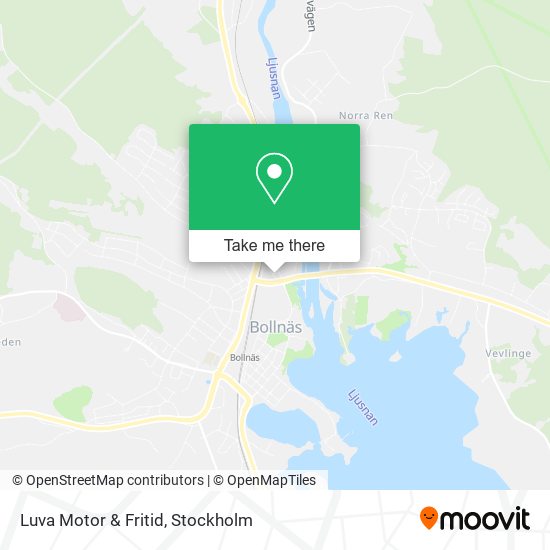 Luva Motor & Fritid map