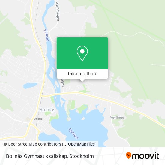 Bollnäs Gymnastiksällskap map