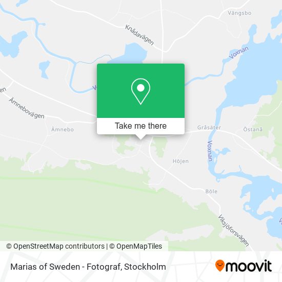 Marias of Sweden - Fotograf map