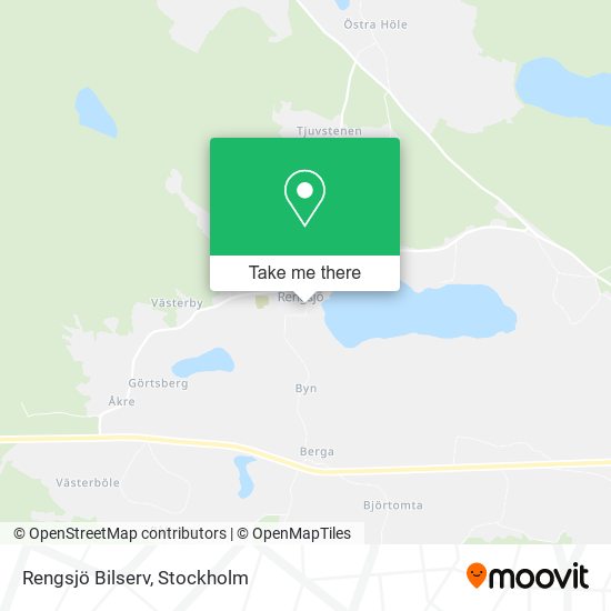 Rengsjö Bilserv map